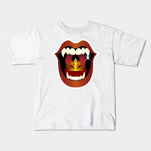 Empire Kisses is like SUCKING BLOOD Kids T-Shirt by SimpleHappiness